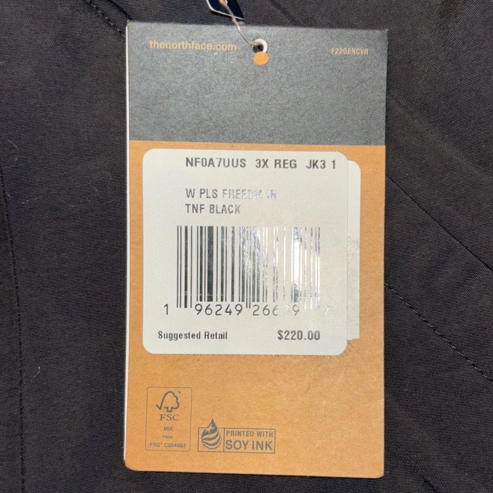 The North Face Women’s Plus Size Freedom Insulated‎ Pants NWT  TNF Black 3XL - Picture 7 of 12